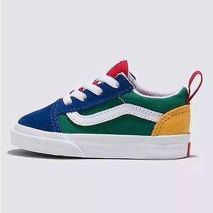 Brand New! | Toddler Old Skool Elastic Lace Vans Yacht Club Shoe Size 3